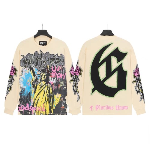 Godspeed Long Sleeve Shirt-001(S-XL)