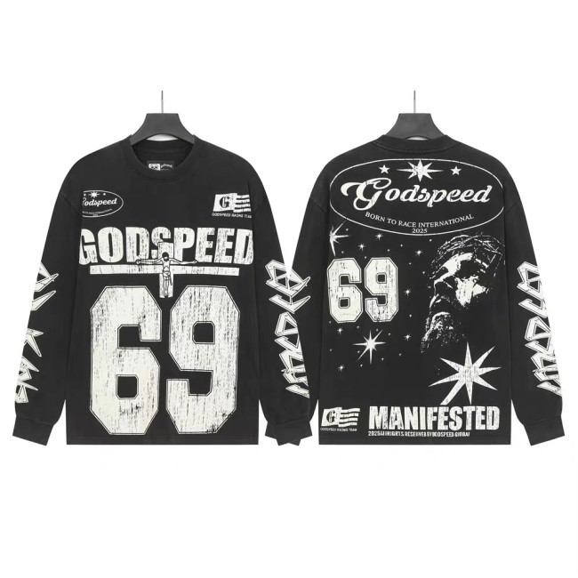Godspeed Long Sleeve Shirt-008(S-XL)