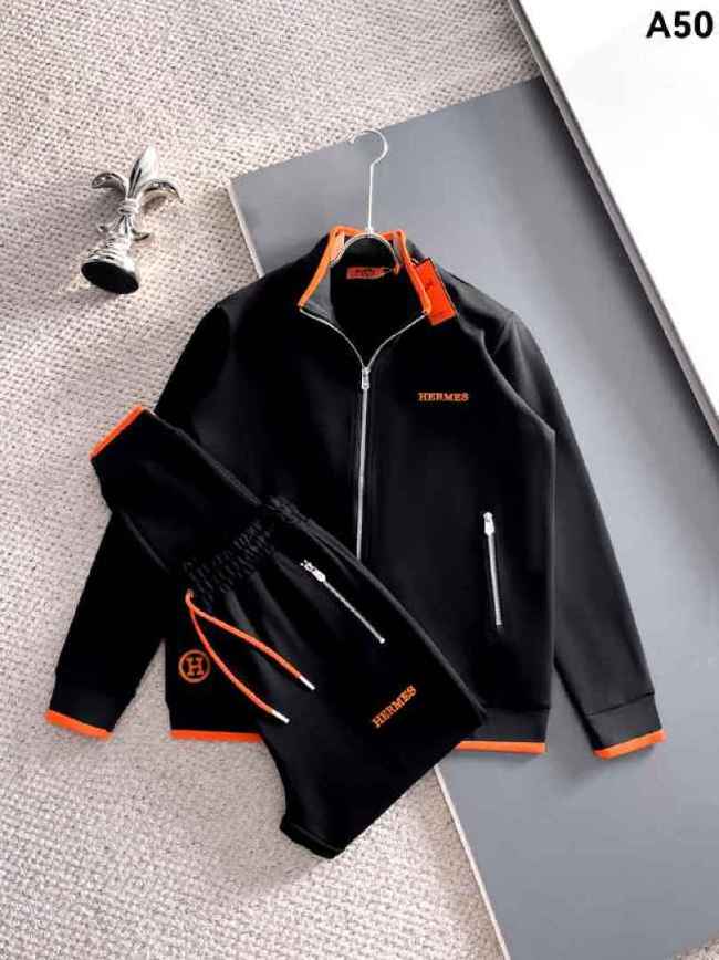 Hermes long sleeve men suit-096(M-XXXL)