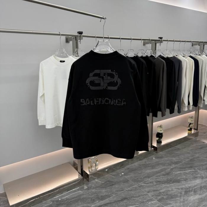 B long sleeve t-shirt men-056(S-XXL)