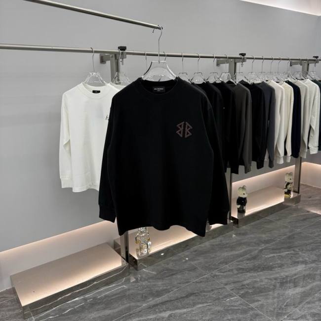 B long sleeve t-shirt men-053(S-XXL)