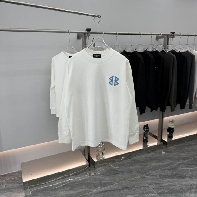 B long sleeve t-shirt men-051(S-XXL)