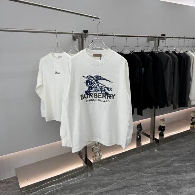 Burberry long sleeve t-shirt men-047(S-XXL)