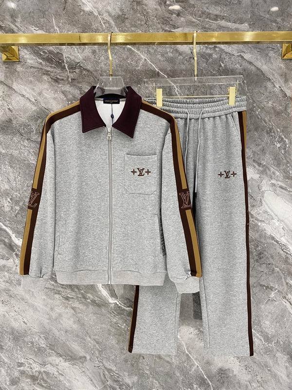 LV long sleeve men suit-873(M-XXXL)