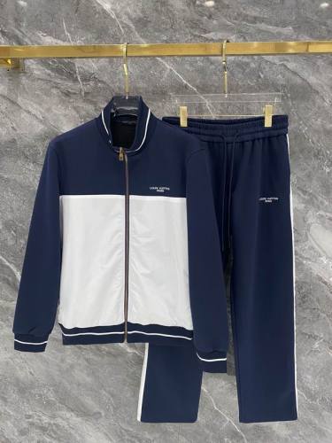 LV long sleeve men suit-859(M-XXXL)