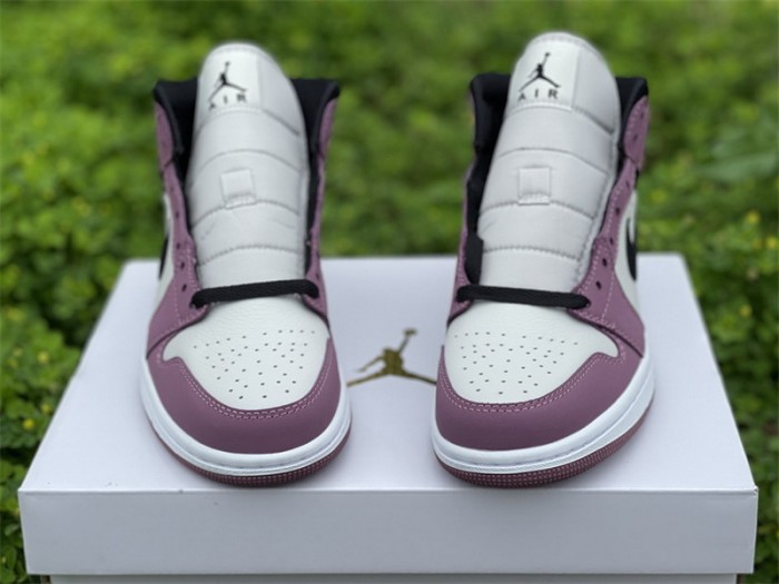 Authentic Air Jordan 1 Mid “Berry” Women