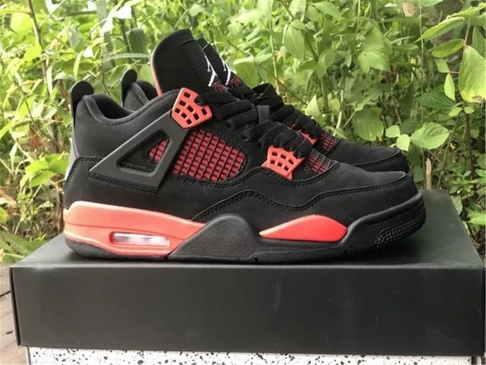 Authentic Air Jordan 4 “Red Thunder”