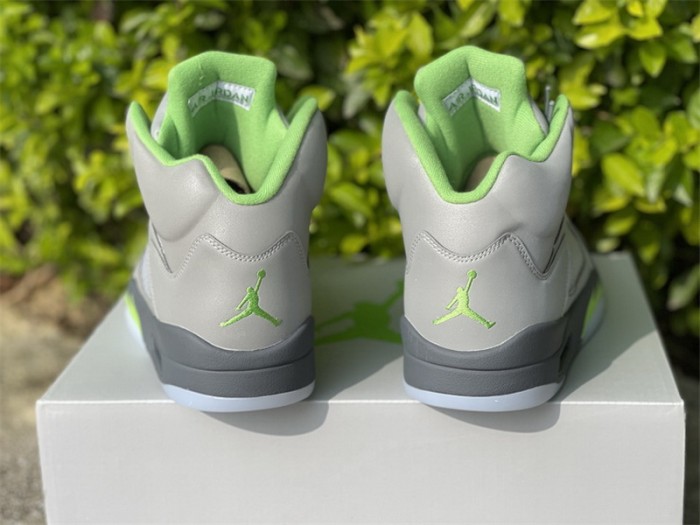 Authentic  Air Jordan 5 “Green Bean”