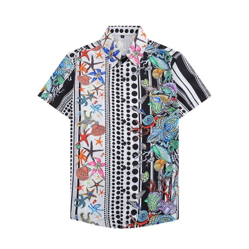 Versace short sleeve shirt men-023(M-XXXL)