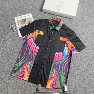 Versace short sleeve shirt men-033(M-XXL)