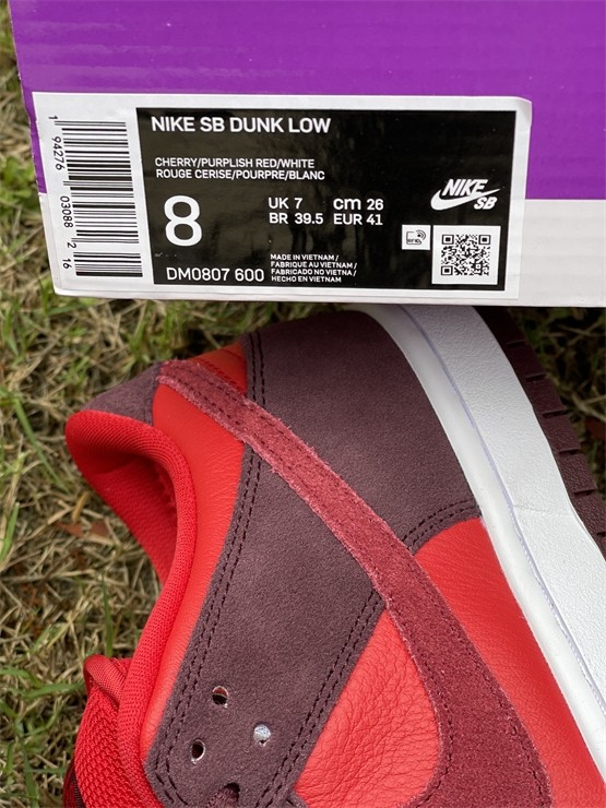 Authentic Nike SB Dunk Low “Cherry”