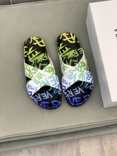 Versace men slippers 1：1 quality-035