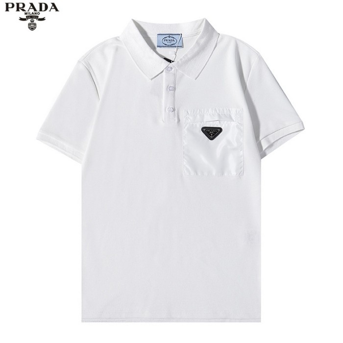 Prada Polo t-shirt men-076(M-XXL)