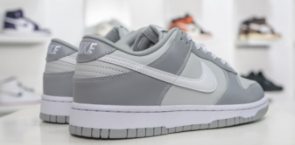 Authentic Nike Dunk Low “Grey White”