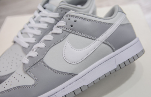 Authentic Nike Dunk Low “Grey White”