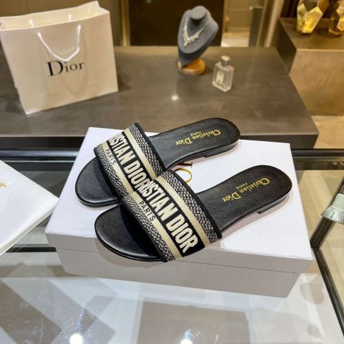 Dior women slippers 1：1 quality-124