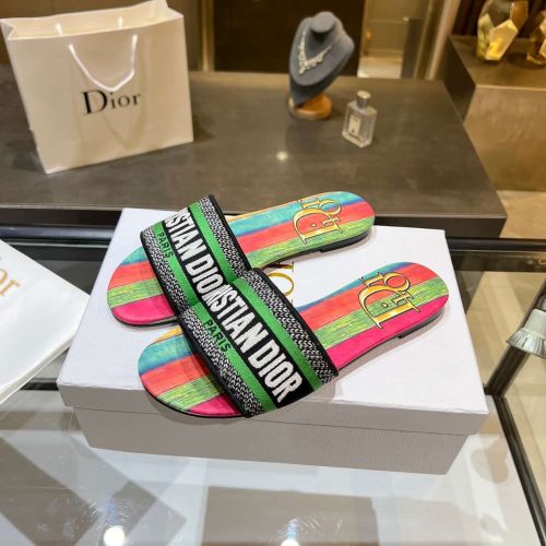 Dior women slippers 1：1 quality-125
