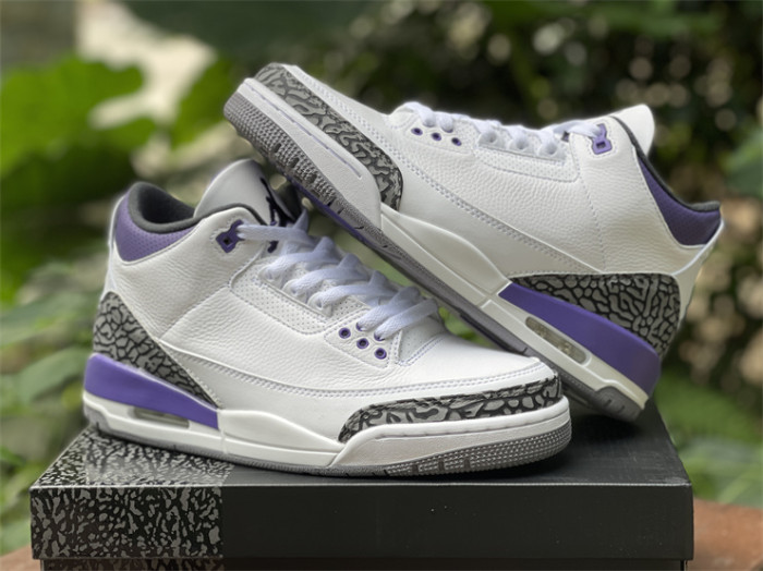 Authentic Air Jordan 3 “Dark Iris”