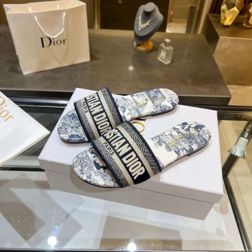 Dior women slippers 1：1 quality-126