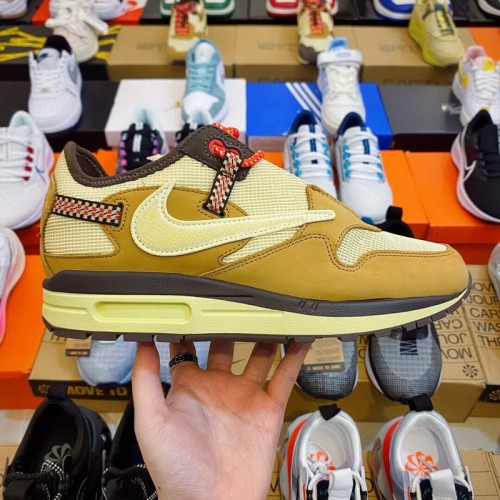 Authentic Travis Scott x Nike Air Max 1 Wheat