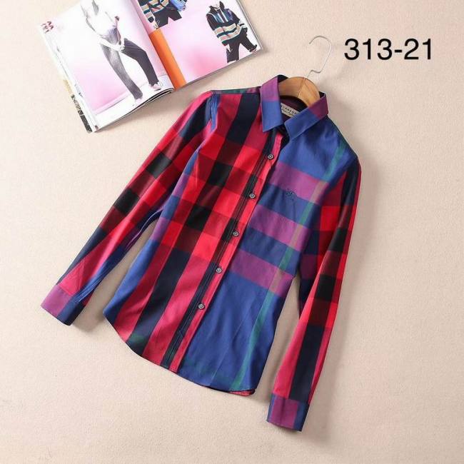 Burberry long sleeve women-017（M-XXXL)