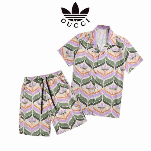 G short sleeve men suit-397(M-XXXL)