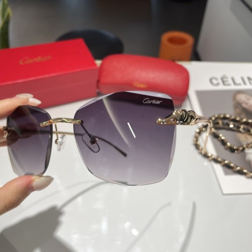 Cartier Sunglasses AAA-1434