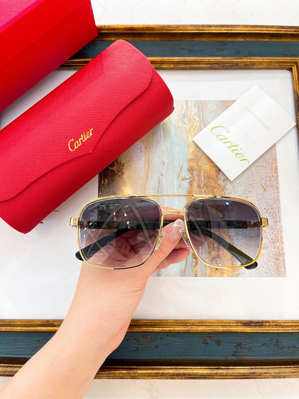 Cartier Sunglasses AAAA-253