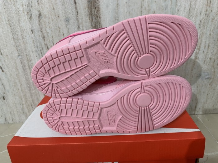 Authentic Nike Dunk Low “Triple Pink” Women Shoes