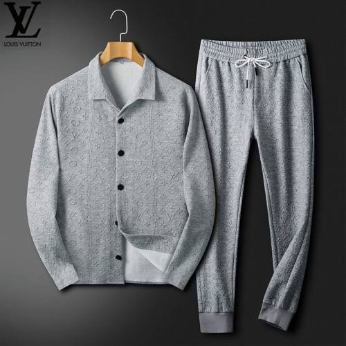 LV long sleeve men suit-457(M-XXXL)