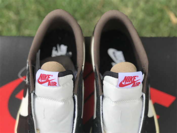 Authentic Travis Scott x Air Jordan 1 Low Dark Mocha