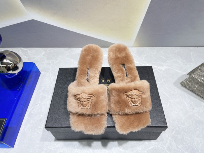 Versace women slippers 1：1 quality-066