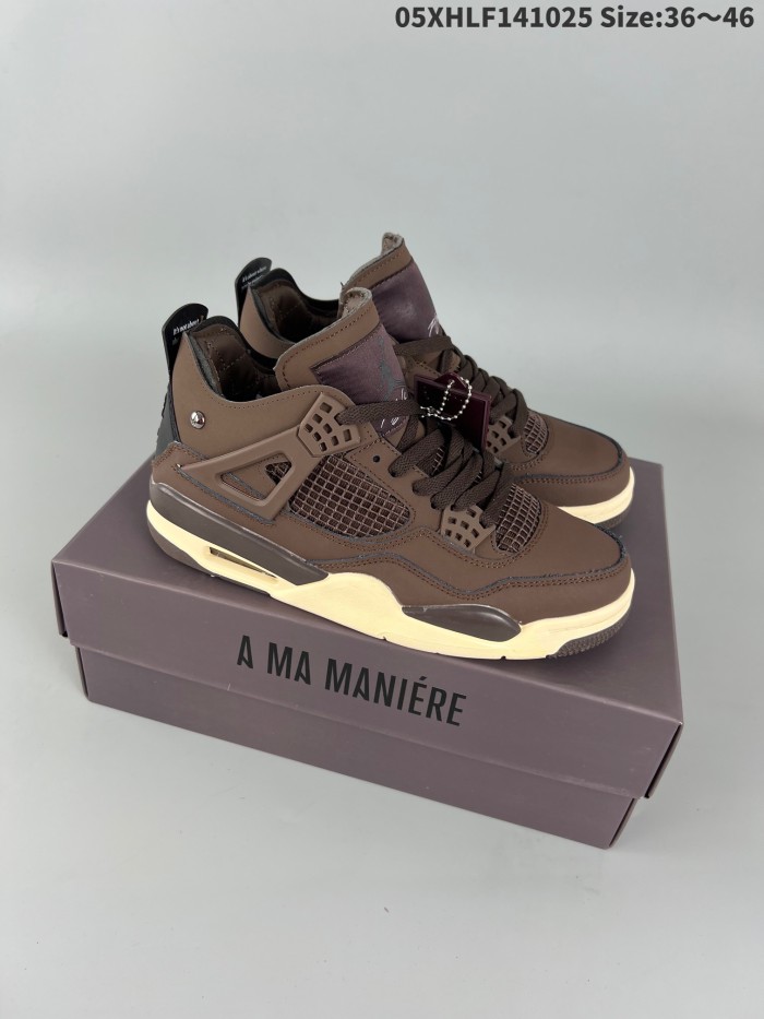 Jordan 4 women shoes AAA quality-108