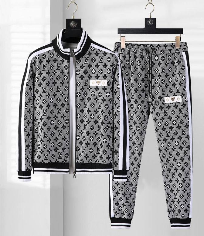 LV long sleeve men suit-527(M-XXXL)