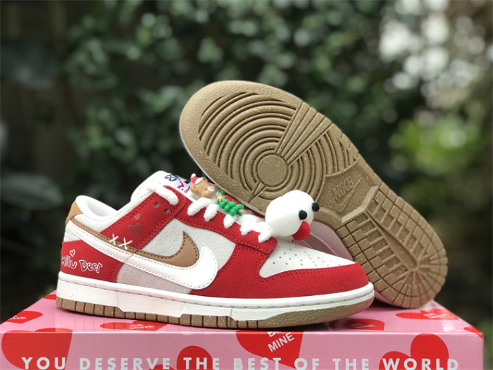 Authentic Nike Dunk Low Merry Christmas