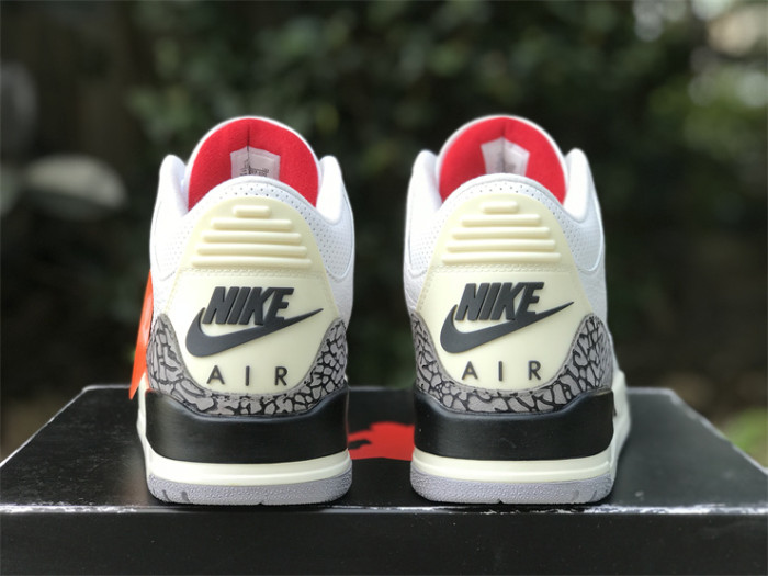 Authentic Air Jordan 3 “White Cement Reimagined”