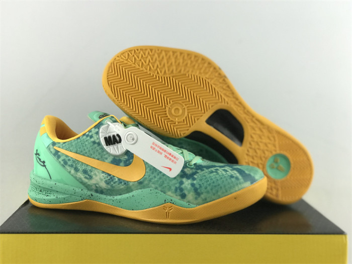 Authentic Nike Kobe 8 System Green