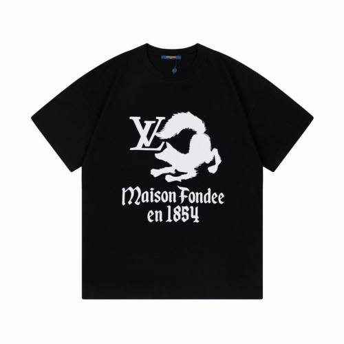 LV  t-shirt men-2804(XS-L)