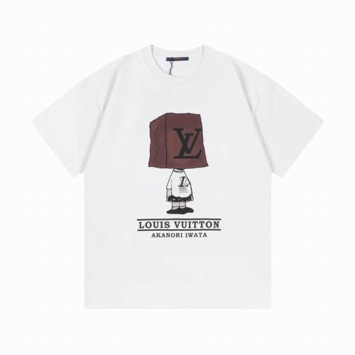 LV  t-shirt men-2809(XS-L)