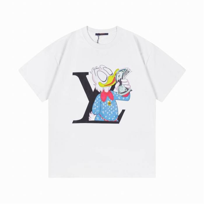 LV  t-shirt men-2799(XS-L)