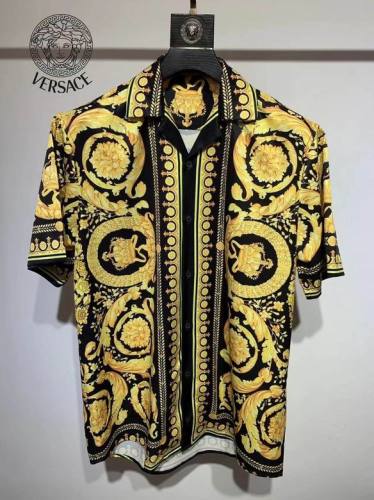 Versace short sleeve shirt men-083(S-XXL)