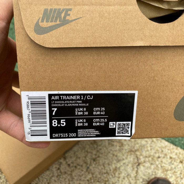 Authentic Nike Air Trainer 1 Wheat x CACT.US CORP x Travis Scott