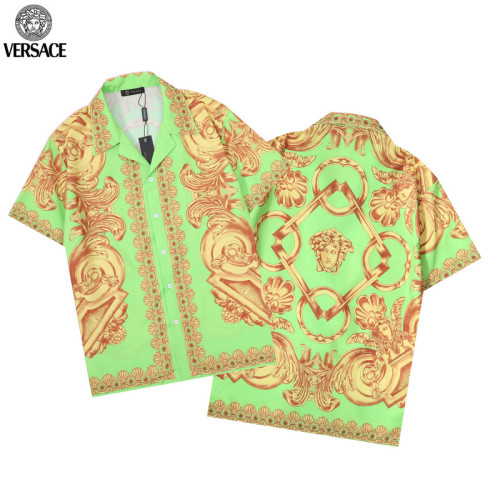Versace short sleeve shirt men-090(L-XXXL)