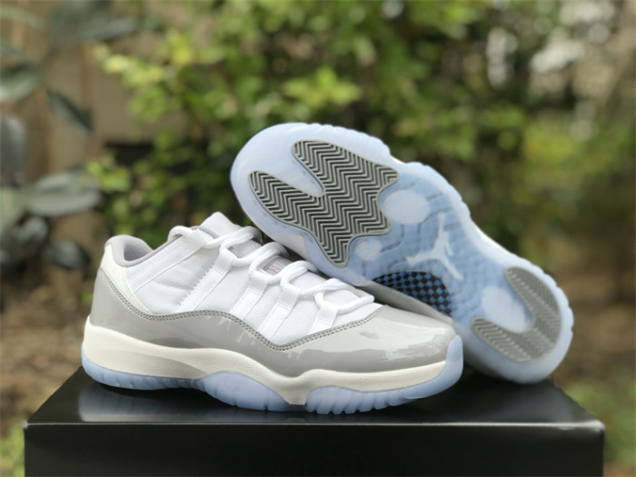 Authentic Air Jordan 11 Low “Cement Grey” 2.0