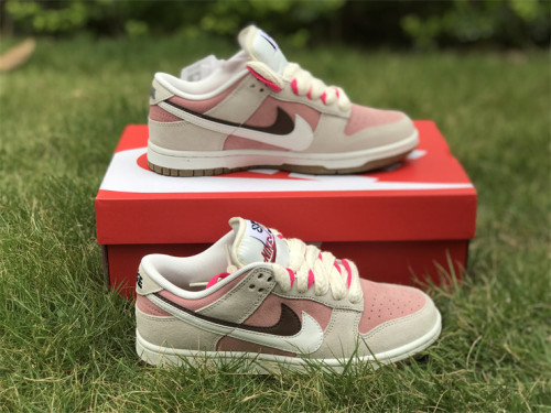 Authentic  Nike Dunk Low SE 85 Cherry Pink Women Shoes