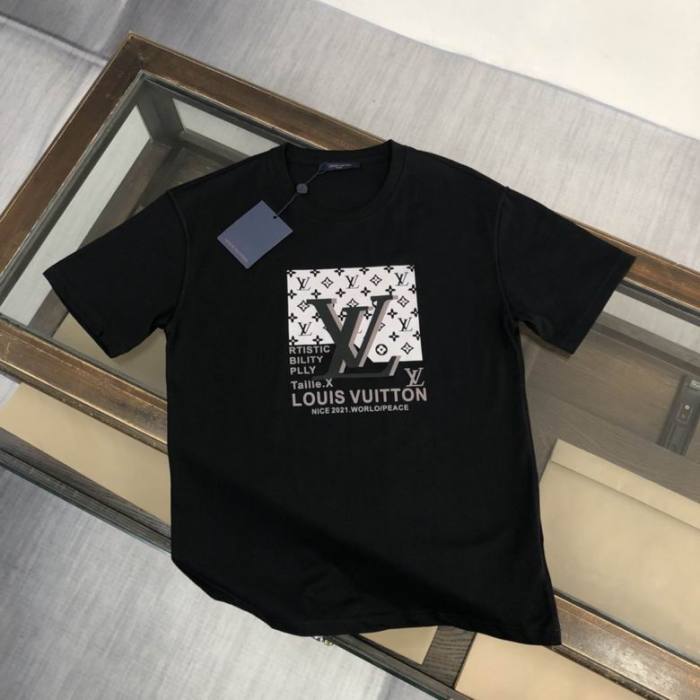 LV  t-shirt men-3181(M-XXXL)