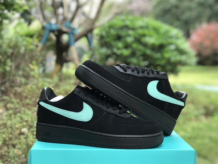 Authentic TIFFANY CO. x Nike Air Force 1 Low Black