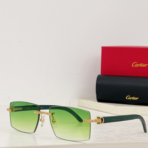 Cartier Sunglasses AAAA-2154