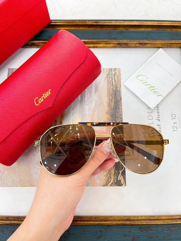 Cartier Sunglasses AAAA-2446