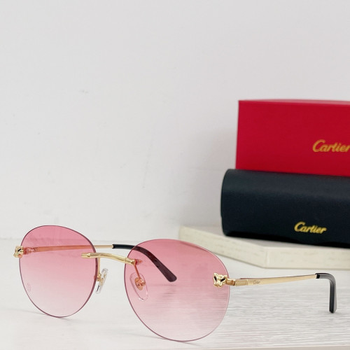 Cartier Sunglasses AAAA-2353